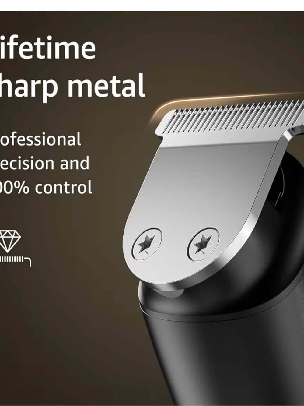 SHPAVVER Electric Beard Trimmer for Men: 16-in-1 Professional Barber Hair
